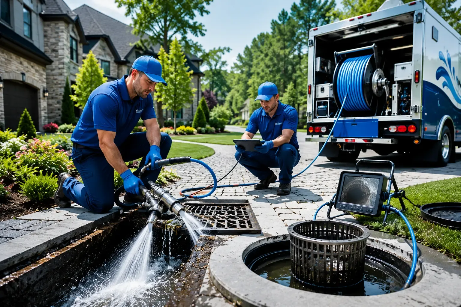 Local outdoor drain cleaning professionals in East Orange, NJ
